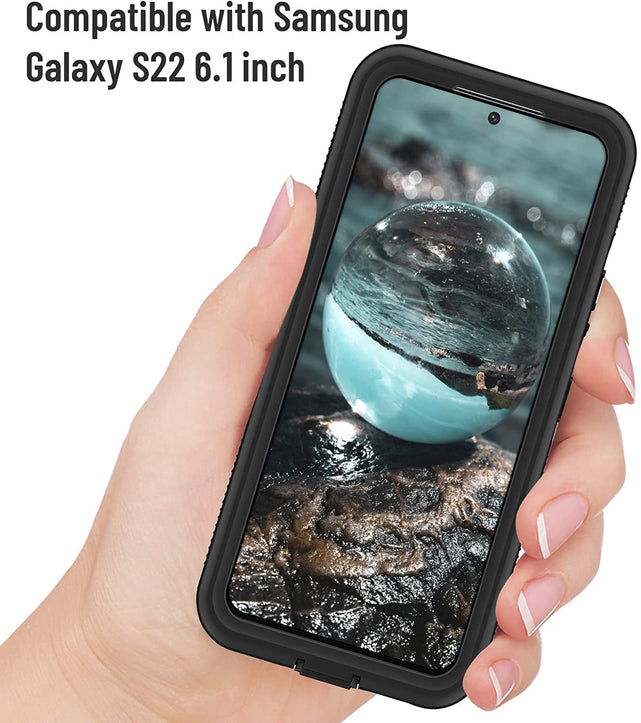 Redpepper Galaxy S22 cover impermeabile trasparente IP68