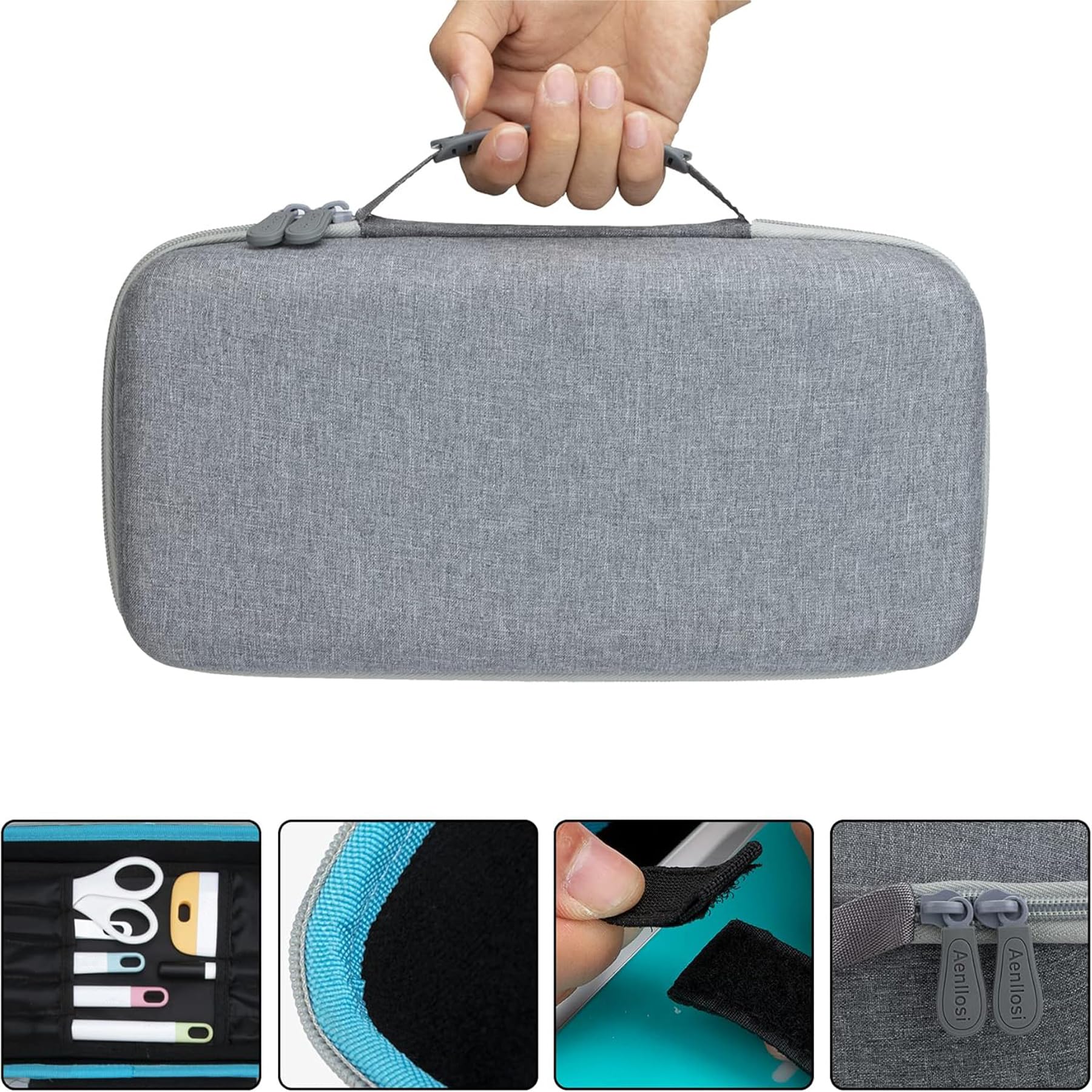 Aenllosi Tool Case Cricut Joy custodia rigida blu