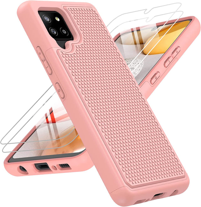 Redpepper Galaxy A42 5G custodia dual layer con vetri