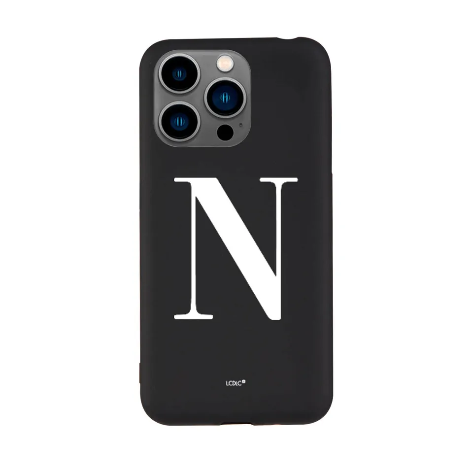 La Casa de las Carcasas Personalizzate iPhone 15 Pro custodia silicone nero anticaduta