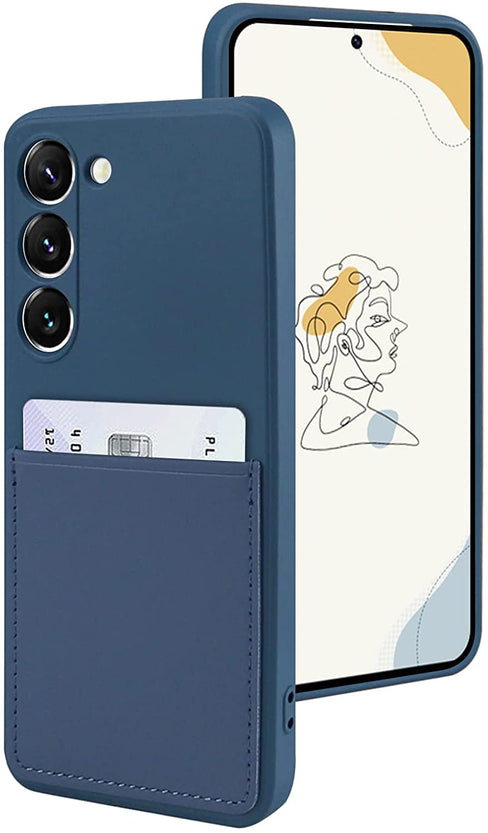 Redpepper Samsung Galaxy S23 Plus custodia portacarte silicone