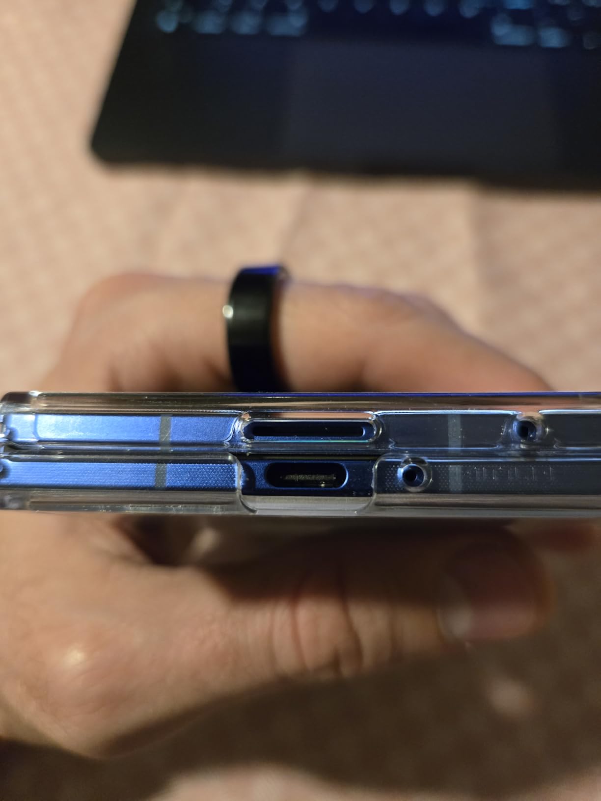 Ringke Fusion Magnetic Cover Galaxy Z Fold 7 Magnetic Clear