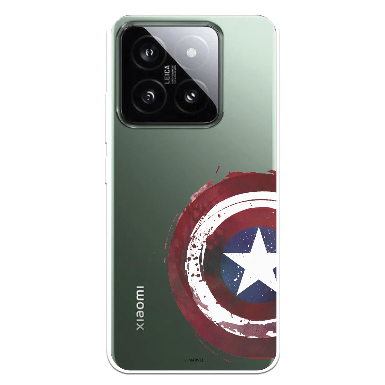 La Casa de las Carcasas Licenze Ufficiali Captain America Shield cover Xiaomi 14