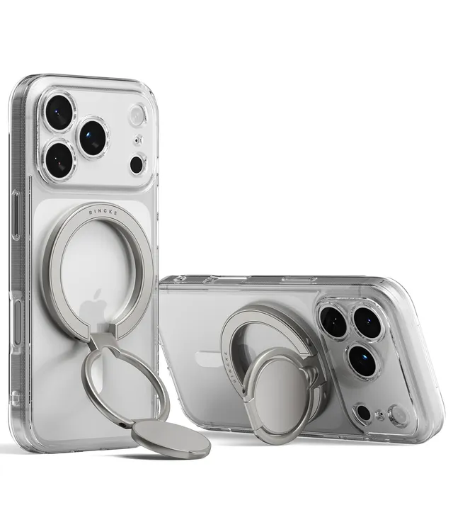 Ringke Ring Holder Magnetico Satin Silver Stand Zinco
