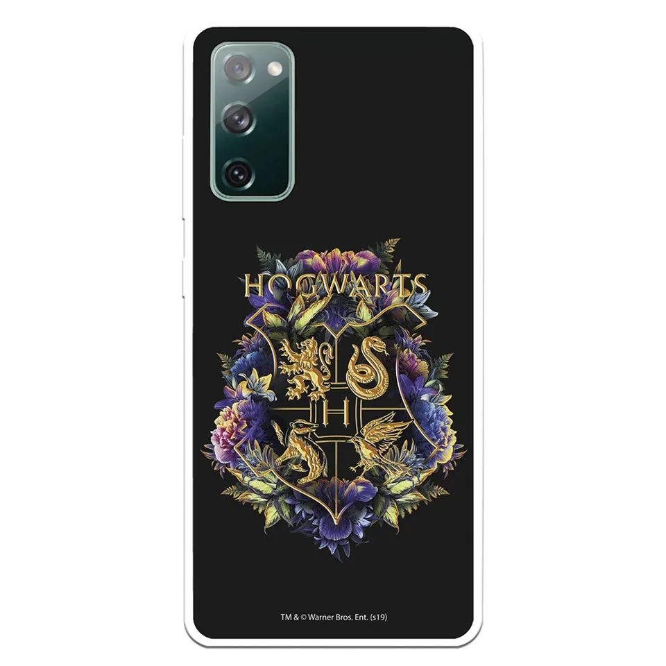 La Casa cover Samsung S20 FE Harry Potter Hogwarts floreale