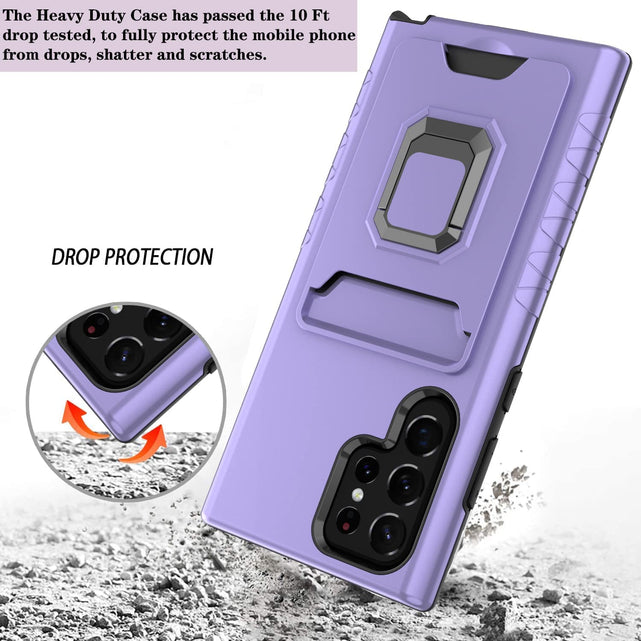 Redpepper Galaxy S22 Ultra cover anello portacarte