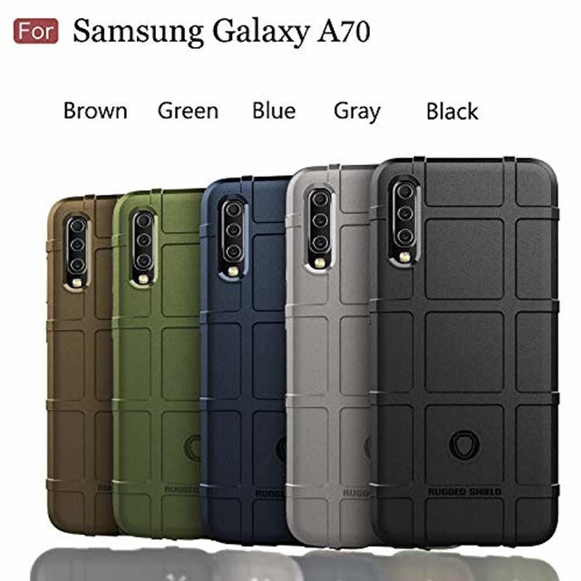 Redpepper Galaxy A70 Cover Antiurto Nera Heavy Duty