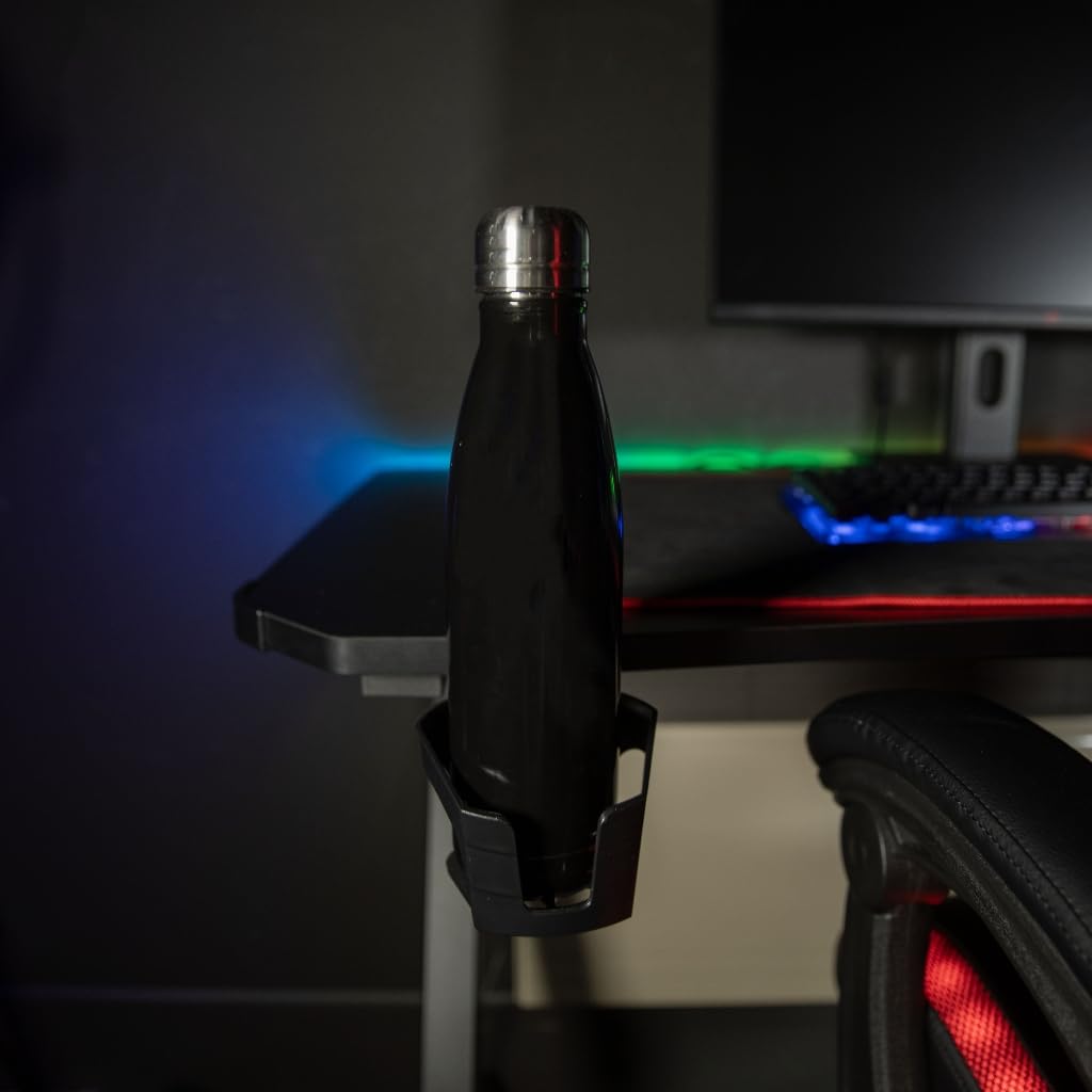 Konix Gaming desks Spectra scrivania gaming 120 cm LED nera