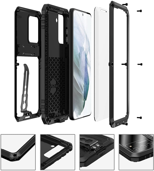 Redpepper Galaxy Cases S22 Ultra custodia alluminio waterproof