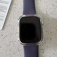 Ringke Slim Cover Apple Watch 12 46mm Matte Black Trasparente