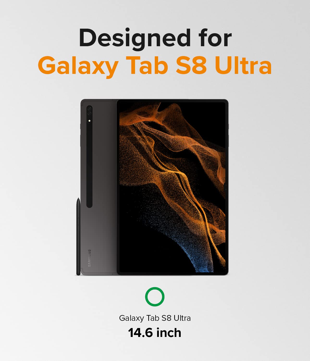 Ringke Fusion Cover Galaxy Tab S8 Ultra Trasparente Clear Antiurto