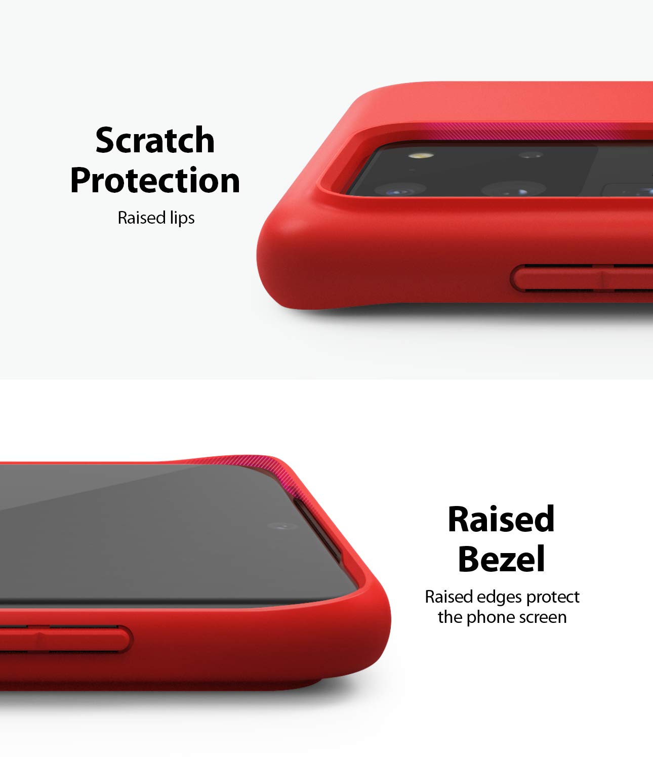 Ringke Air S Galaxy S20 Ultra custodia sottile rossa Red