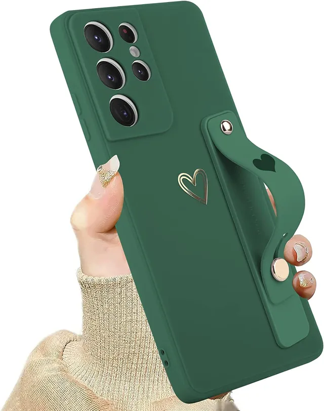Redpepper Galaxy S21 Ultra Cover Viola Stand Cinturino Kickstand