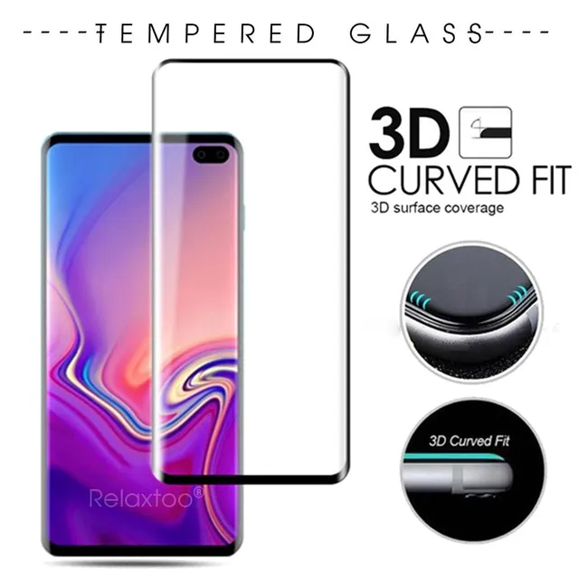 Redpepper Galaxy S10 cover vetro temperato nera 9H