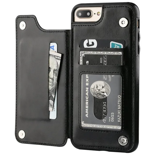 Redpepper Apple Cases Cover iPhone 14 Max Pelle Portafoglio Retro