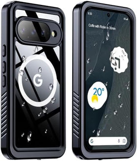 Redpepper Pixel 11 Cover Opaca Magnetica con Vetro TPU
