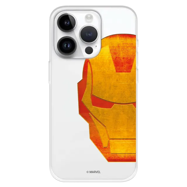 La Casa de las Carcasas Licenze Ufficiali cover iPhone 15 Pro Marvel Head silicone