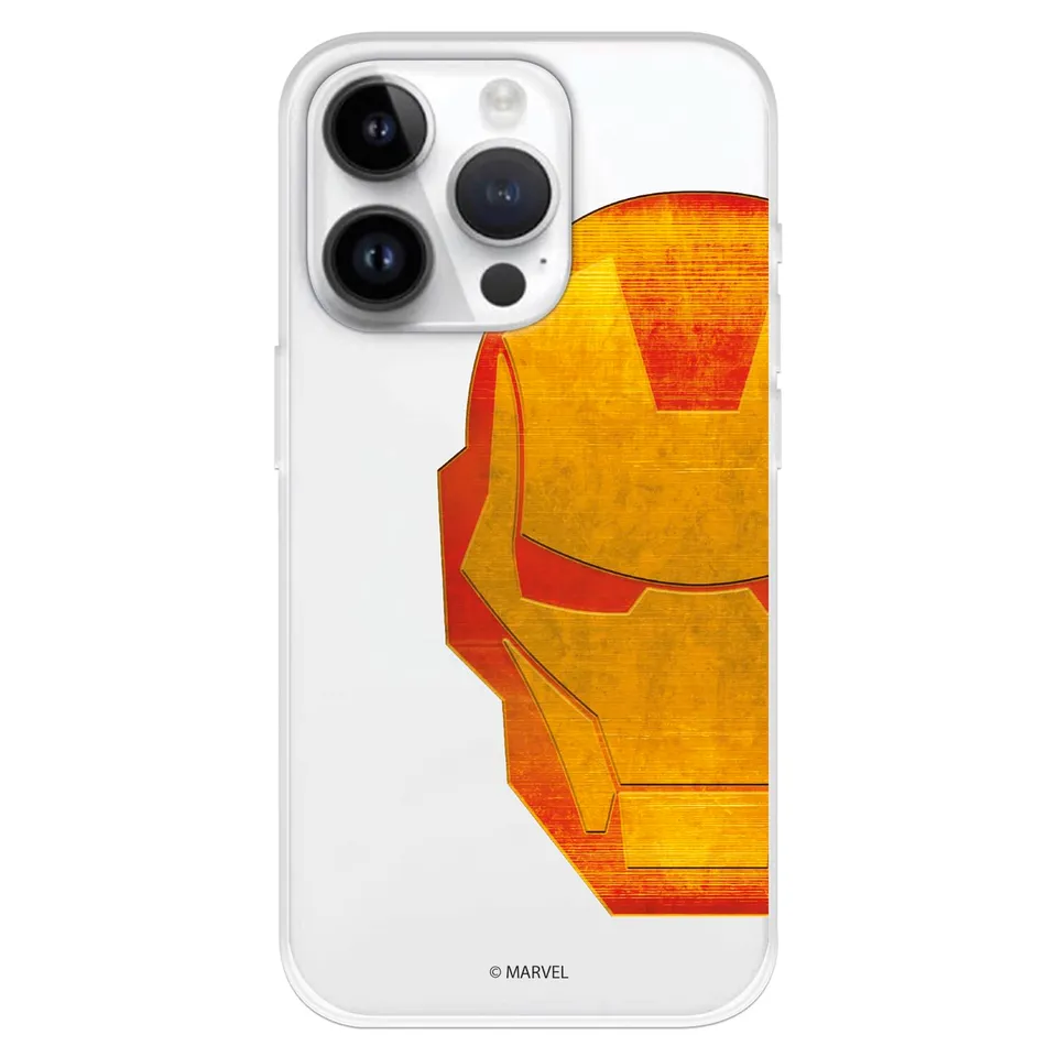 La Casa de las Carcasas Licenze Ufficiali cover iPhone 15 Pro Marvel Head silicone