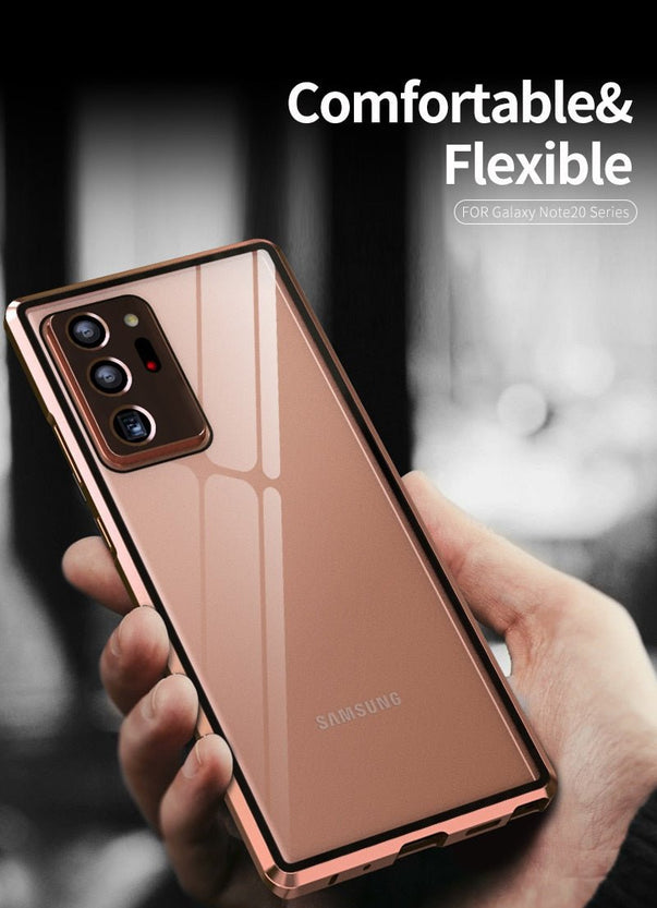 Redpepper Note 20 Ultra cover magnetica alluminio