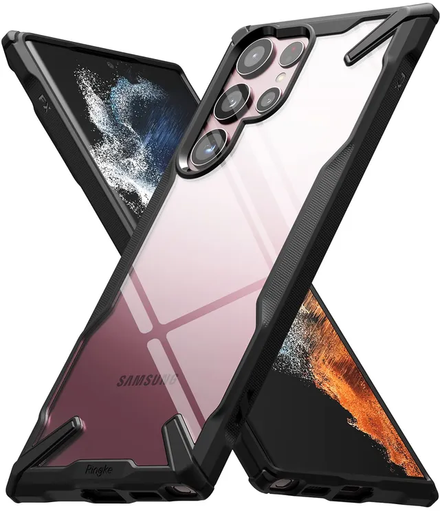 Ringke Fusion-X Cover Galaxy S22 Ultra Antiruto Black