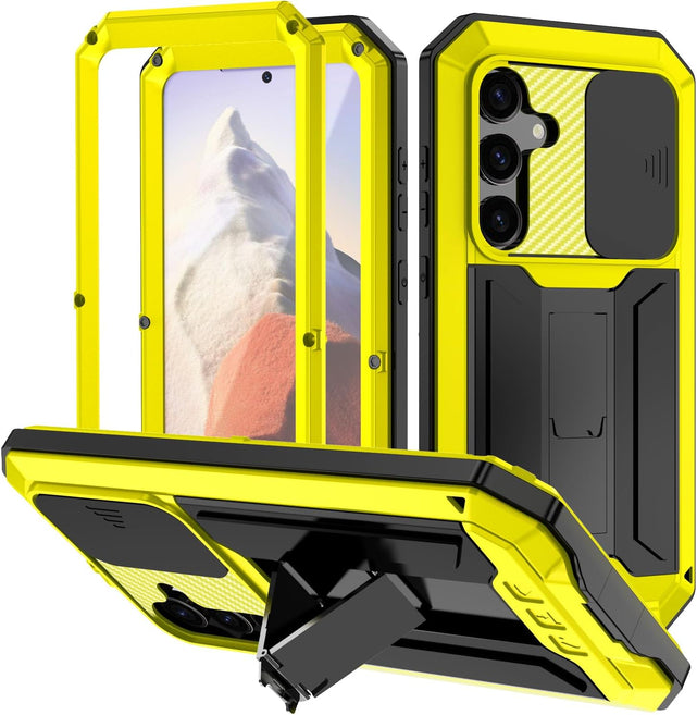 Redpepper Galaxy S25 5G cover metallo nera Gorilla Glass