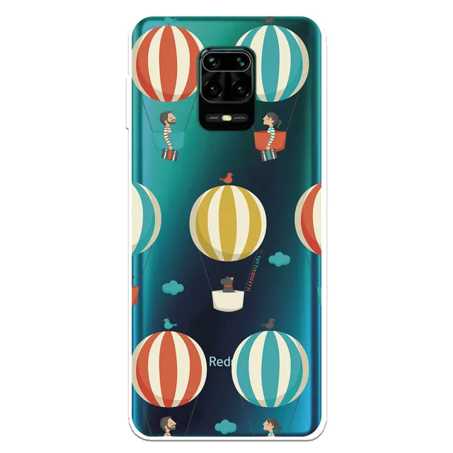 Tutti Confetti Globos cover Redmi Note 9S trasparente silicone