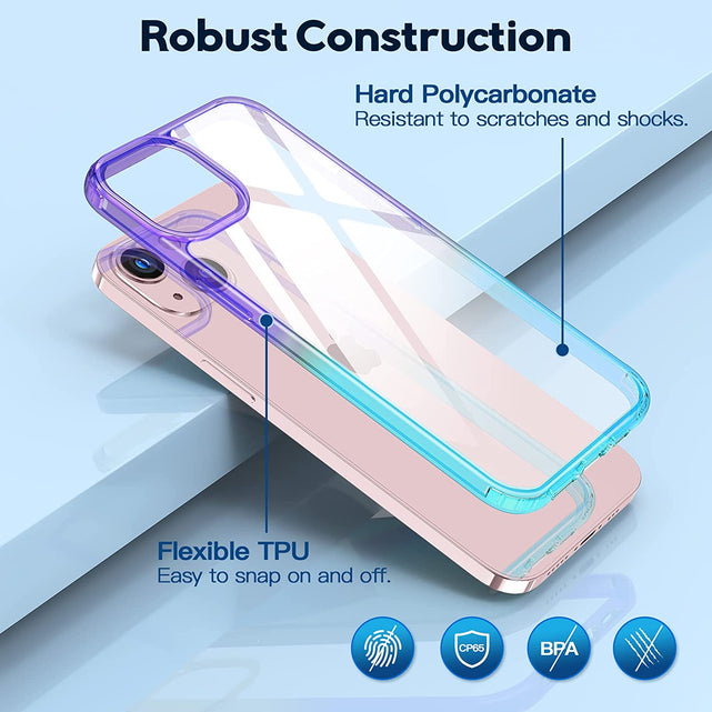 Redpepper Apple Cases iPhone 14 Plus Cover Trasparente Bumper