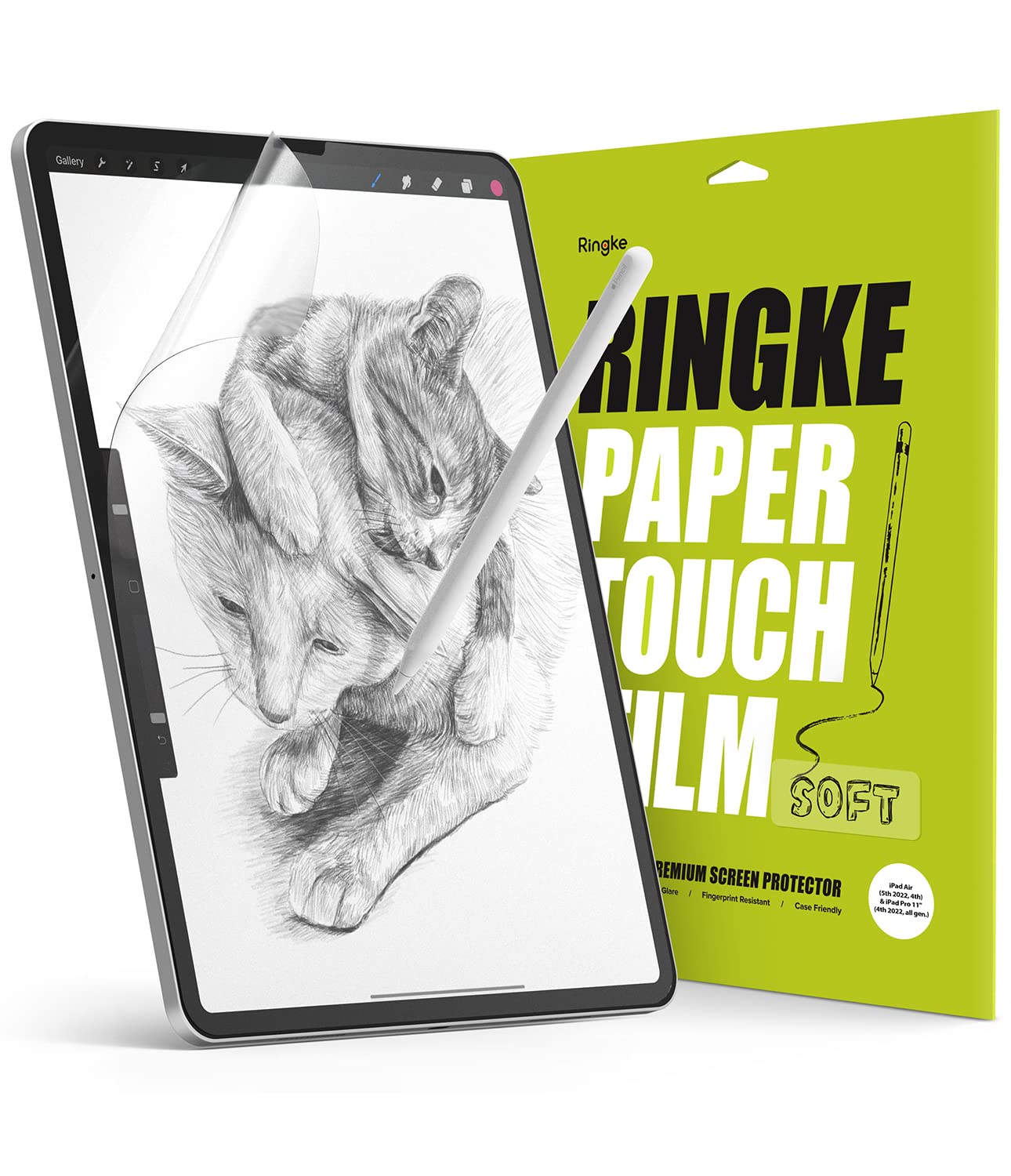Ringke Paper Touch Film iPad Pro 11 Clear Soft 2 Pezzi