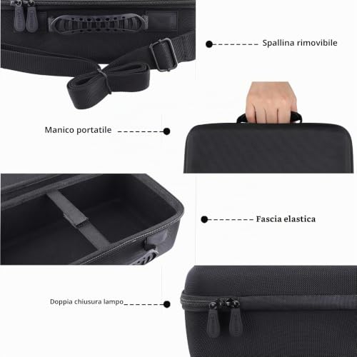 Aenllosi Speaker Case Bose SoundLink Max custodia rigida EVA