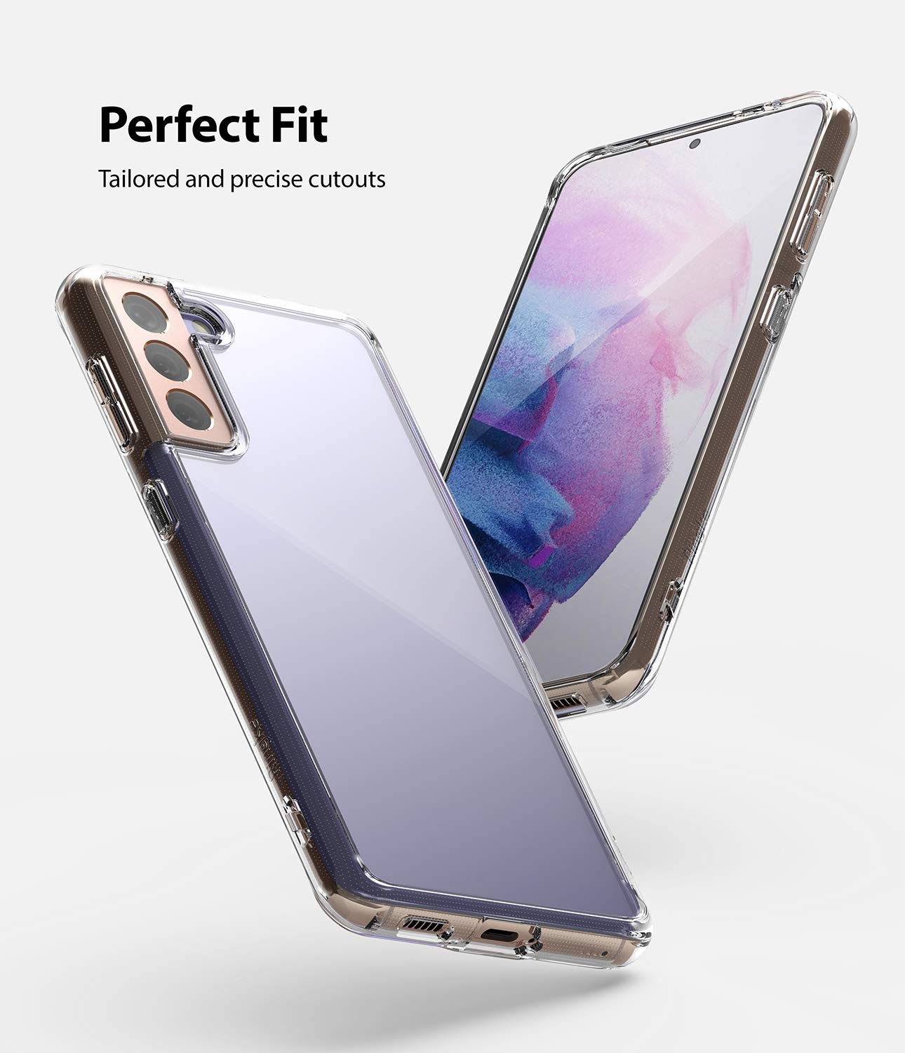 Ringke Fusion Galaxy S21 Plus cover trasparente clear TPU
