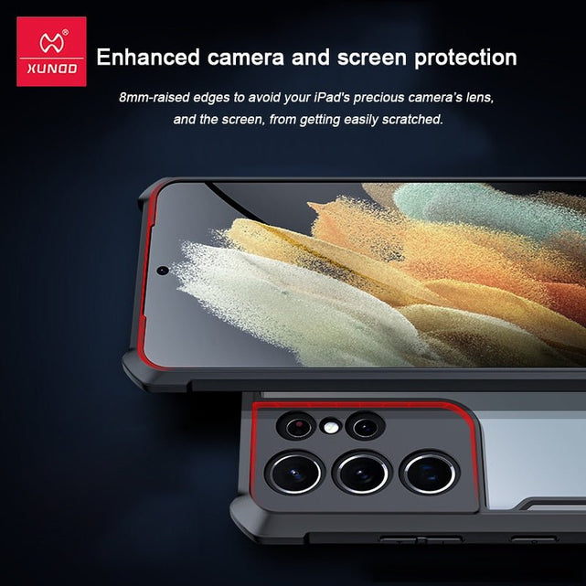 Redpepper Galaxy S21 Ultra Cover Trasparente Airbag Leggera
