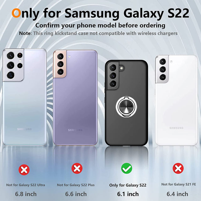 Redpepper Galaxy S22 5G cover anello magnetica slim