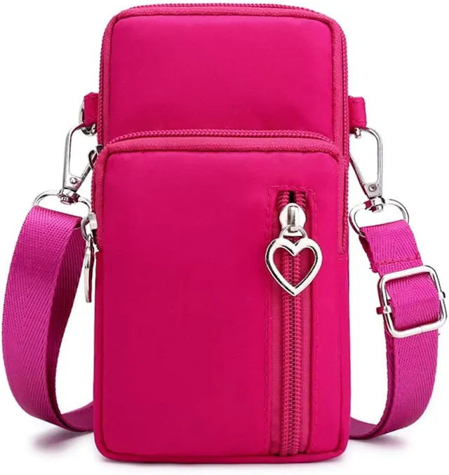 Redpepper Mini Borsa Tracolla Porta Cellulare Nylon