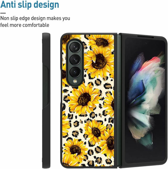 Redpepper Galaxy Fold 4 Cover Slim Girasole Leopard