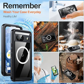 Redpepper Pixel 11 Pro custodia impermeabile IP68 nera