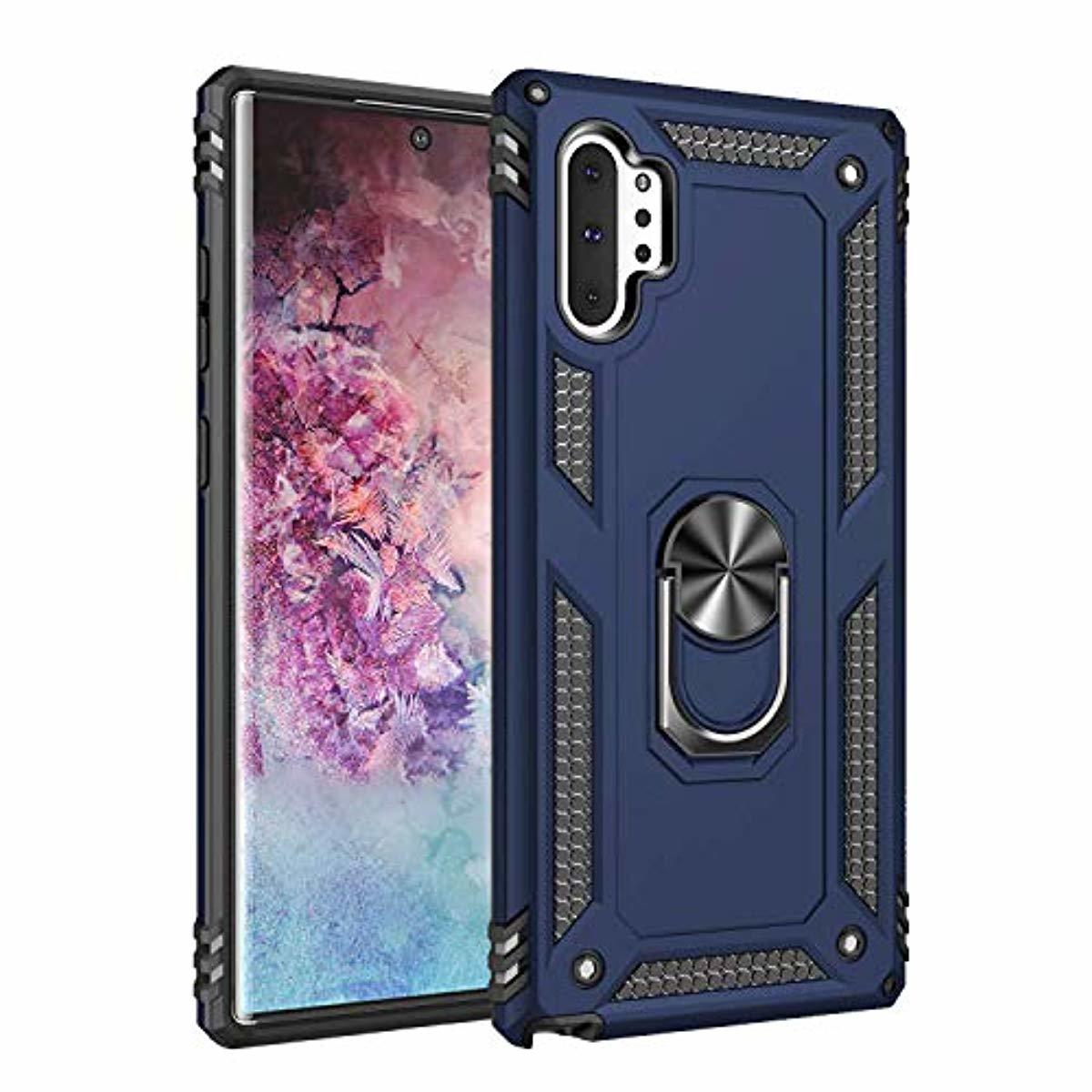 Redpepper Note 10 Plus Custodia Blu Stand Militare