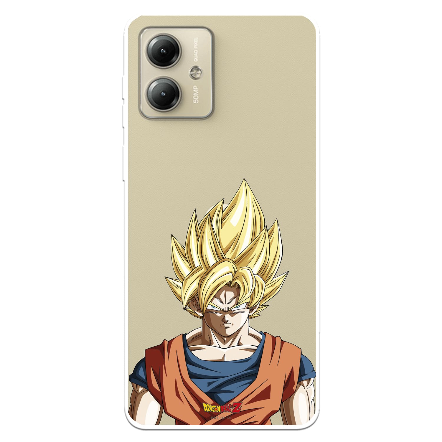 La Casa de las Carcasas Moto G14 custodia Goku Super Saiyan silicone