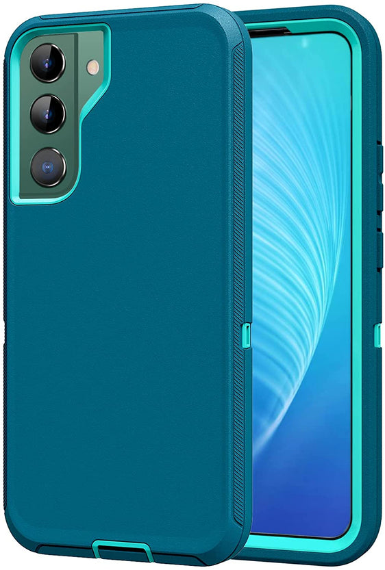 Redpepper Galaxy S22 Cover Rugged Antiurto 3 in 1 Silicone