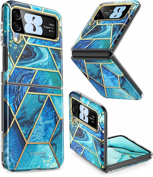 Redpepper Galaxy Z Flip 4 cover marmo bumper sottile