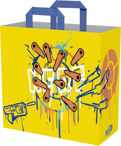 Konix Nerf Borsa Spesa Gialla Riciclata 40x45x20 cm
