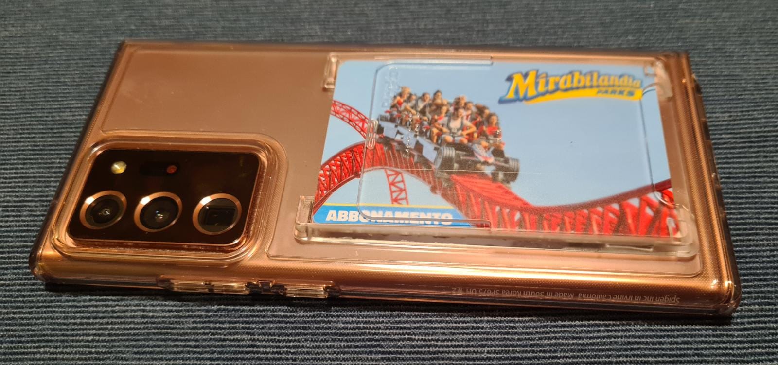 Ringke Slot Card Holder porta carte adesivo Clear Mist 2 pezzi