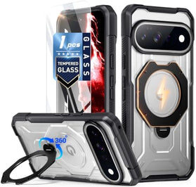 Redpepper Pixel 11 Cover Opaca Magnetica con Vetro TPU