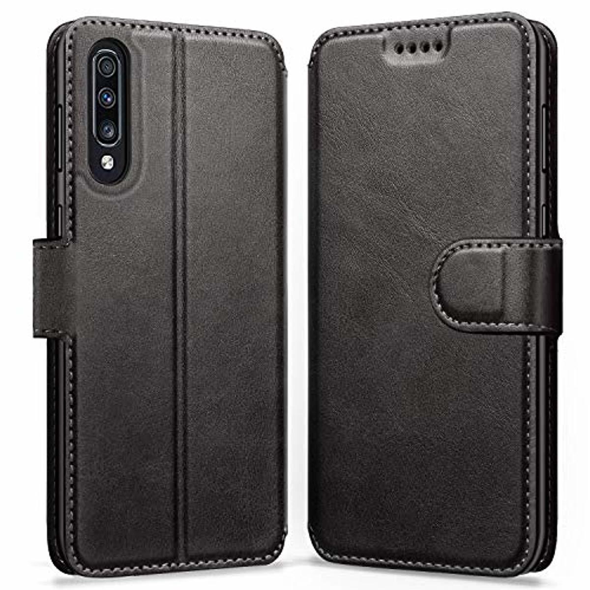 Redpepper Galaxy A70 Cover Portafoglio Pelle con Stand