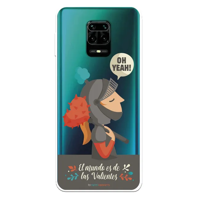 Tutti Confetti Valente cover Redmi Note 9S trasparente silicone