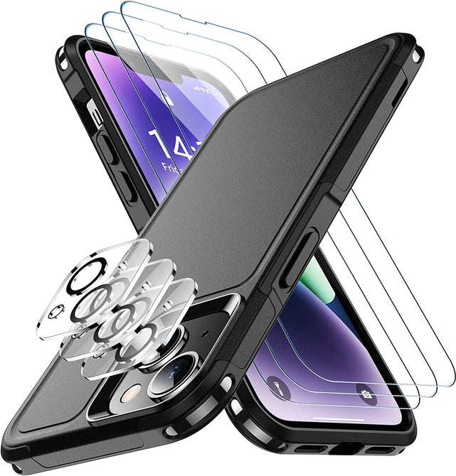 Redpepper iPhone 14 Cover Antishock Nera Full Body