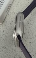 Ringke Slim Cover Apple Watch 12 46mm Matte Black Trasparente