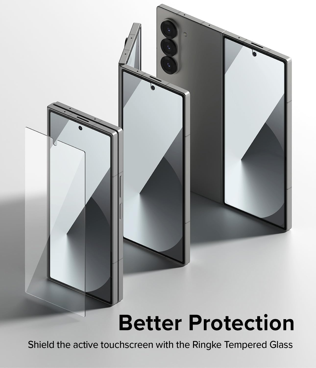 Ringke Full Glass vetro Samsung Galaxy Z Fold 6 display esterno 9H