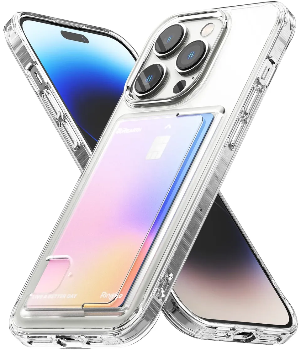 Ringke Fusion Card Cover iPhone 14 Pro Max Clear Carte