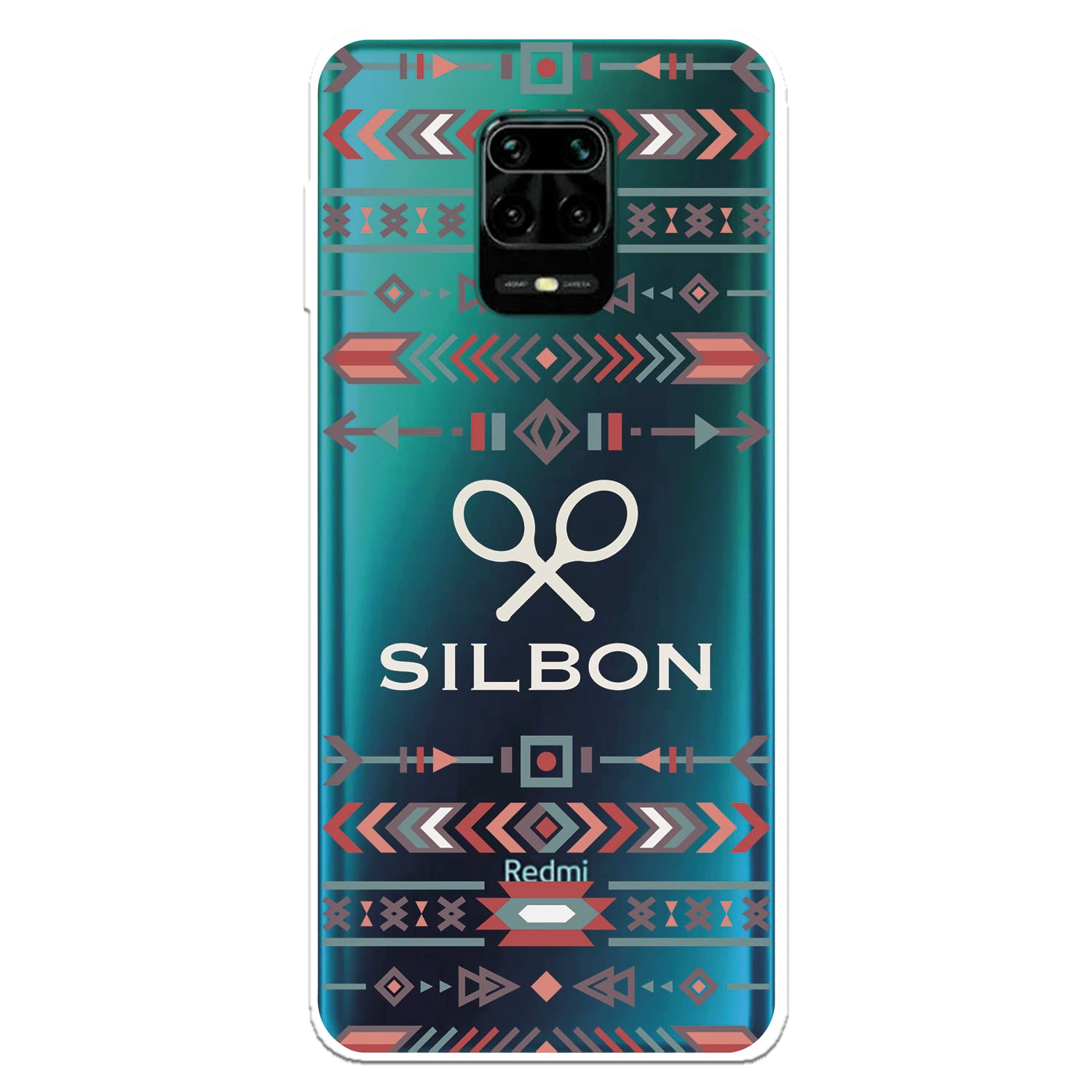 La Casa de las Carcasas Collaborazioni Redmi Note 9S custodia etnico silicone