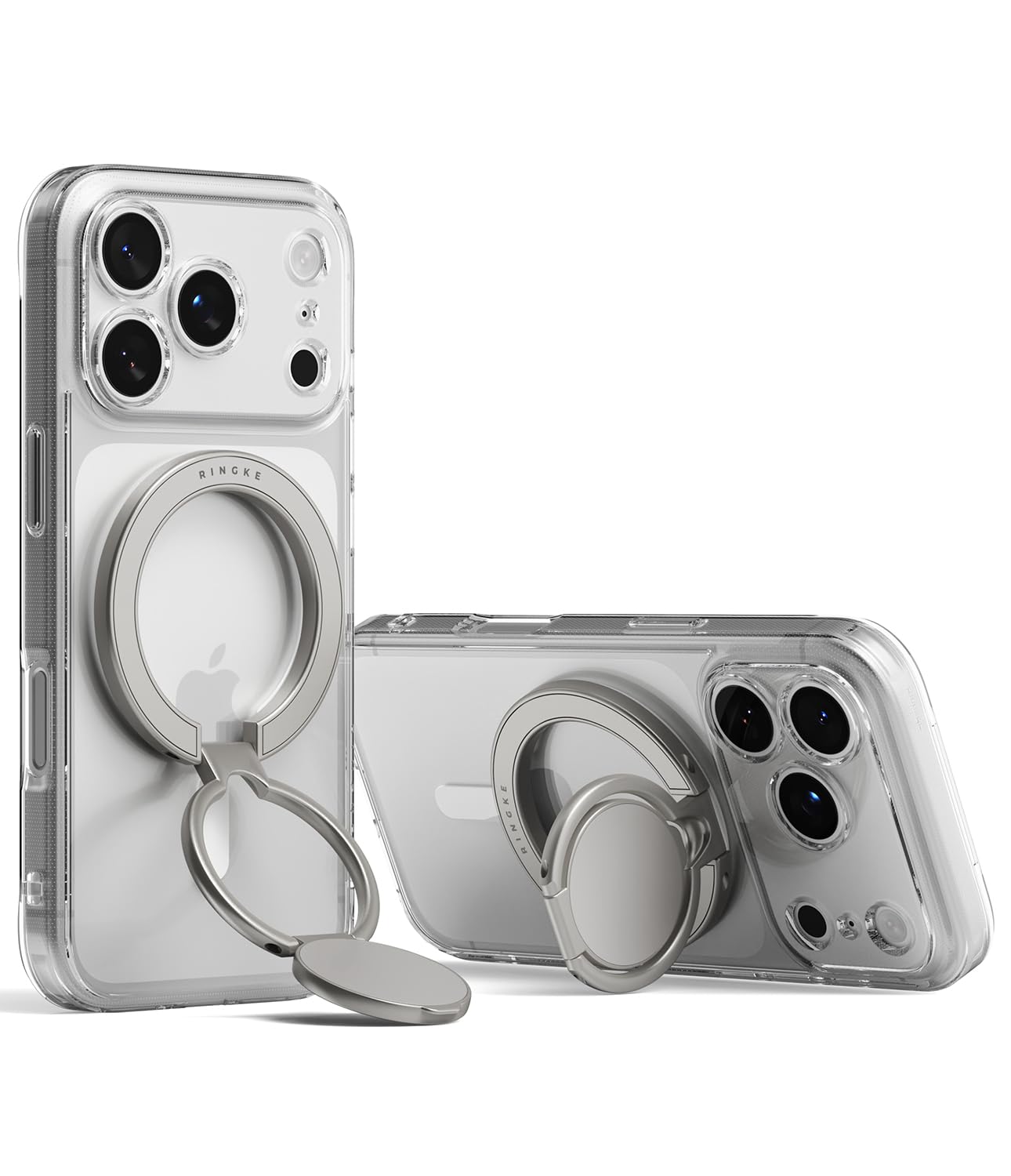 Ringke Ring Holder Magnetico Satin Silver Stand Zinco